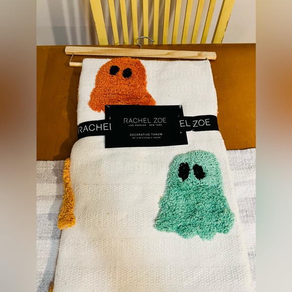 TJMaxx Pastel Multi-Color Ghost Blanket Rachel Zoe - Picture 2 of 6